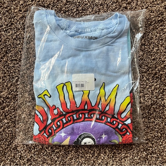 NEW Deuxmoi Band Tee Shirt - Picture 3 of 7